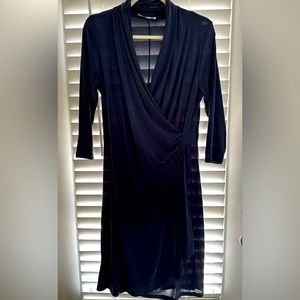Boutique Honey Punch Navy Dress